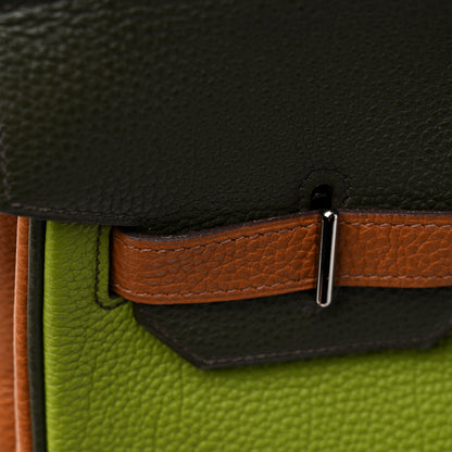 Hermes Fjord Togo Birkin HAC 32 Vert Anis Gold Vert Olive 16 of 16