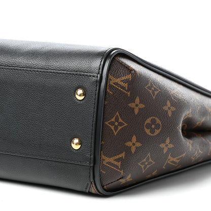 Louis Vuitton Calfskin Monogram Kimono Tote Black 8 of 9