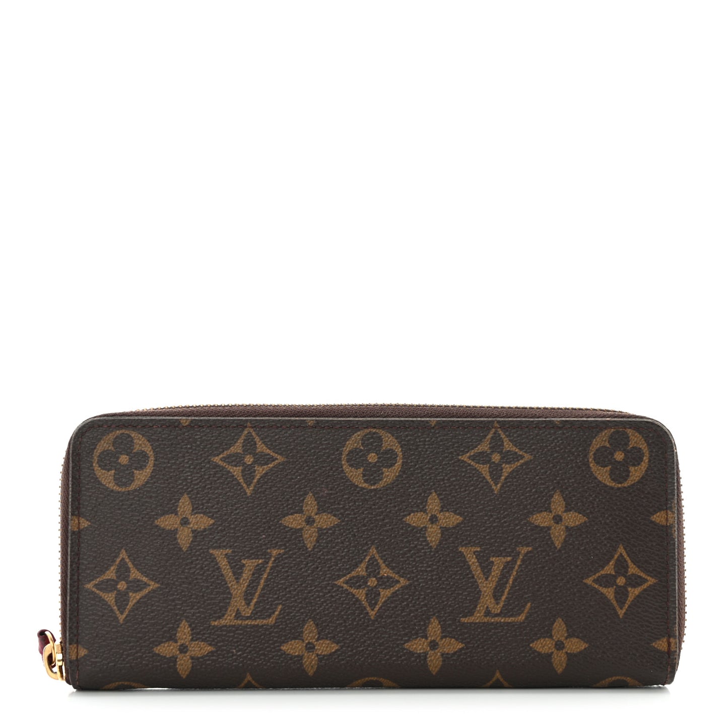 Monogram Clemence Wallet Fuchsia