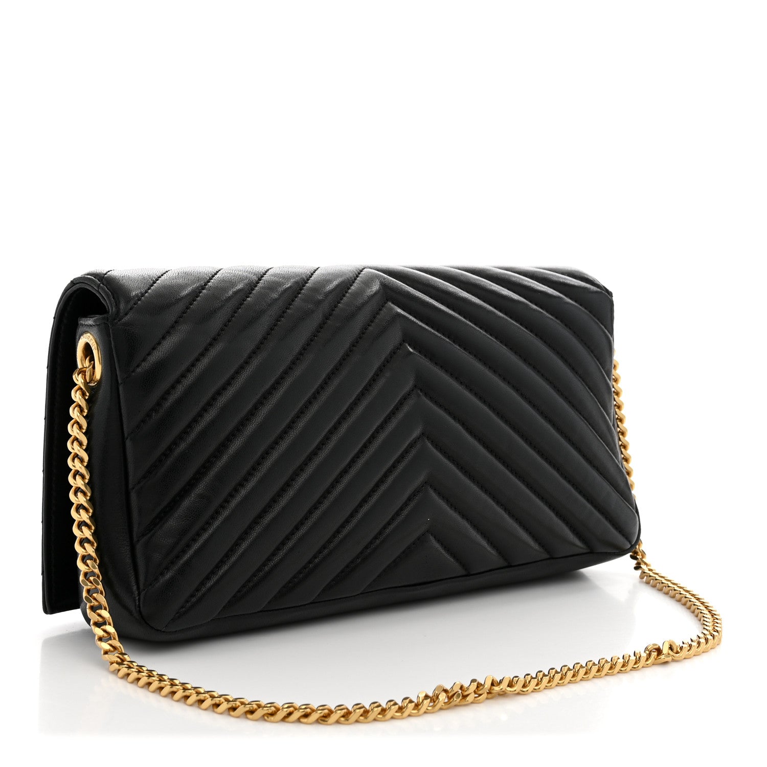Saint Laurent Lambskin Matelasse Monogram Kate 99 Black 3 of 10