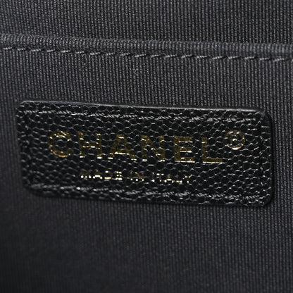 Chanel Caviar Quilted XXL Travel Flap Bag Black 6 of 10