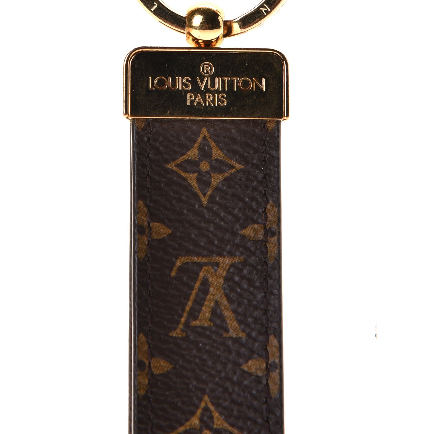 Louis Vuitton Monogram Dragonne Key Holder 2 of 4