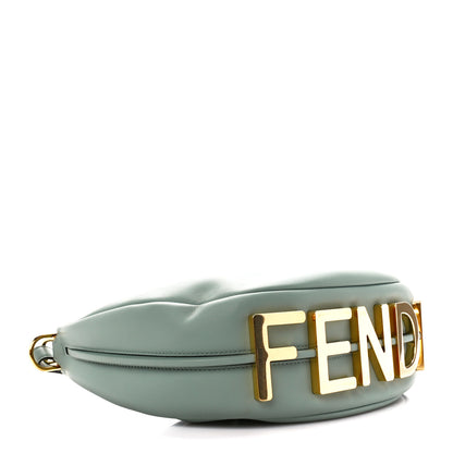 Fendi Vitello Grace Matte Small Fendigraphy Hobo Bag Menta 4 of 11