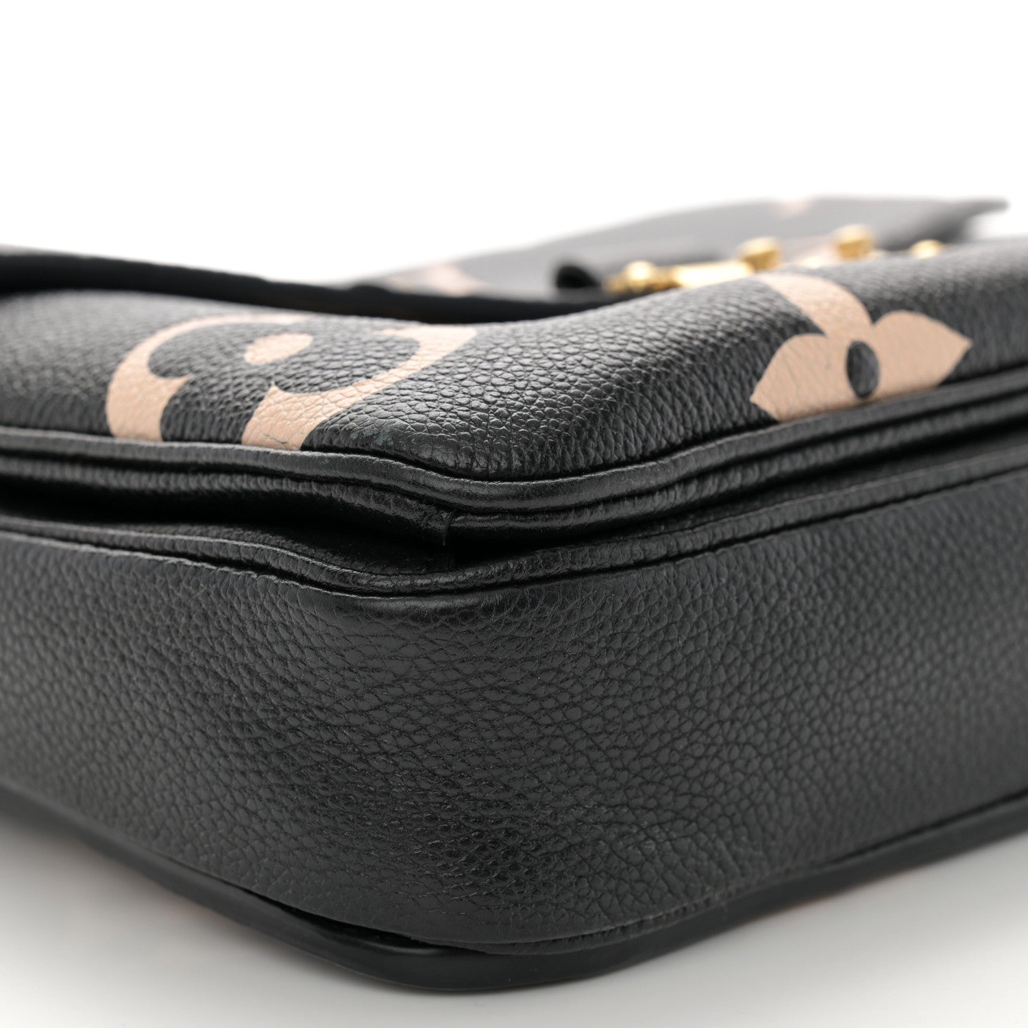Louis Vuitton Empreinte Monogram Giant Pochette Metis Black Beige 8 of 11