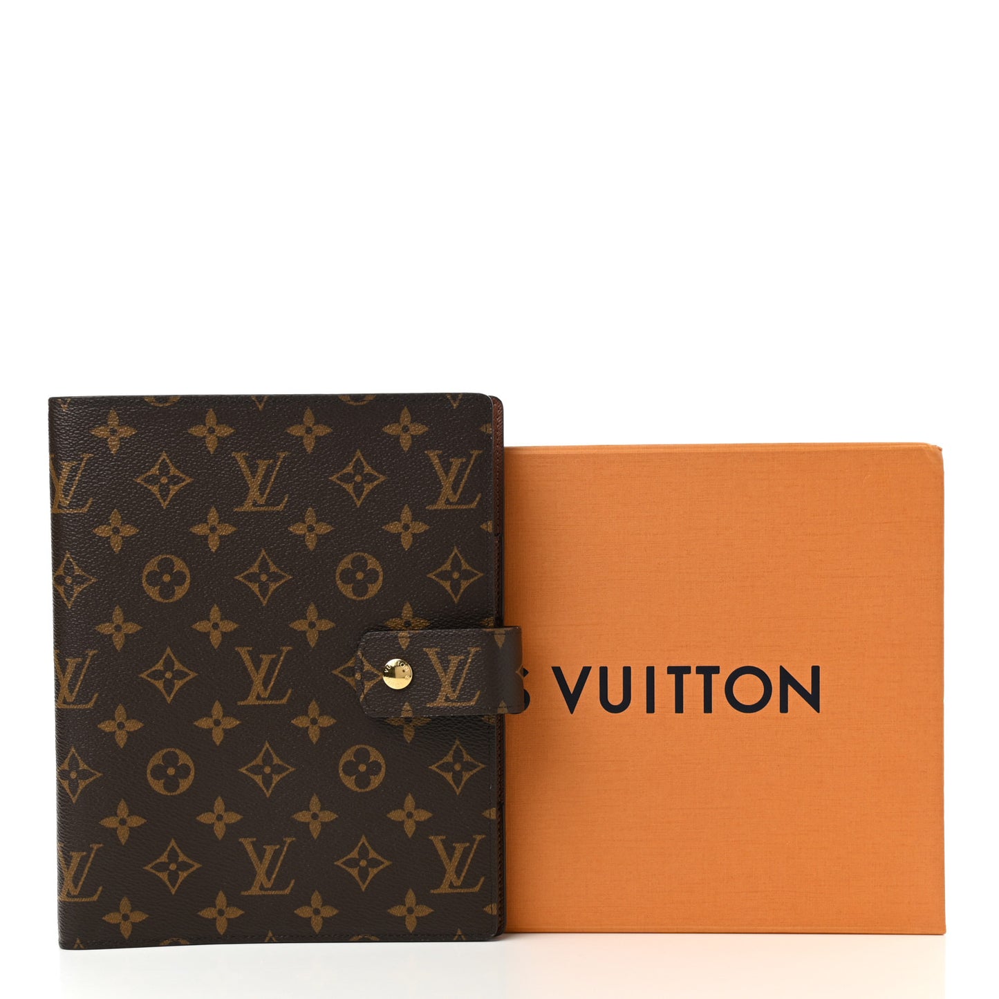 Monogram Large Ring Agenda Cover