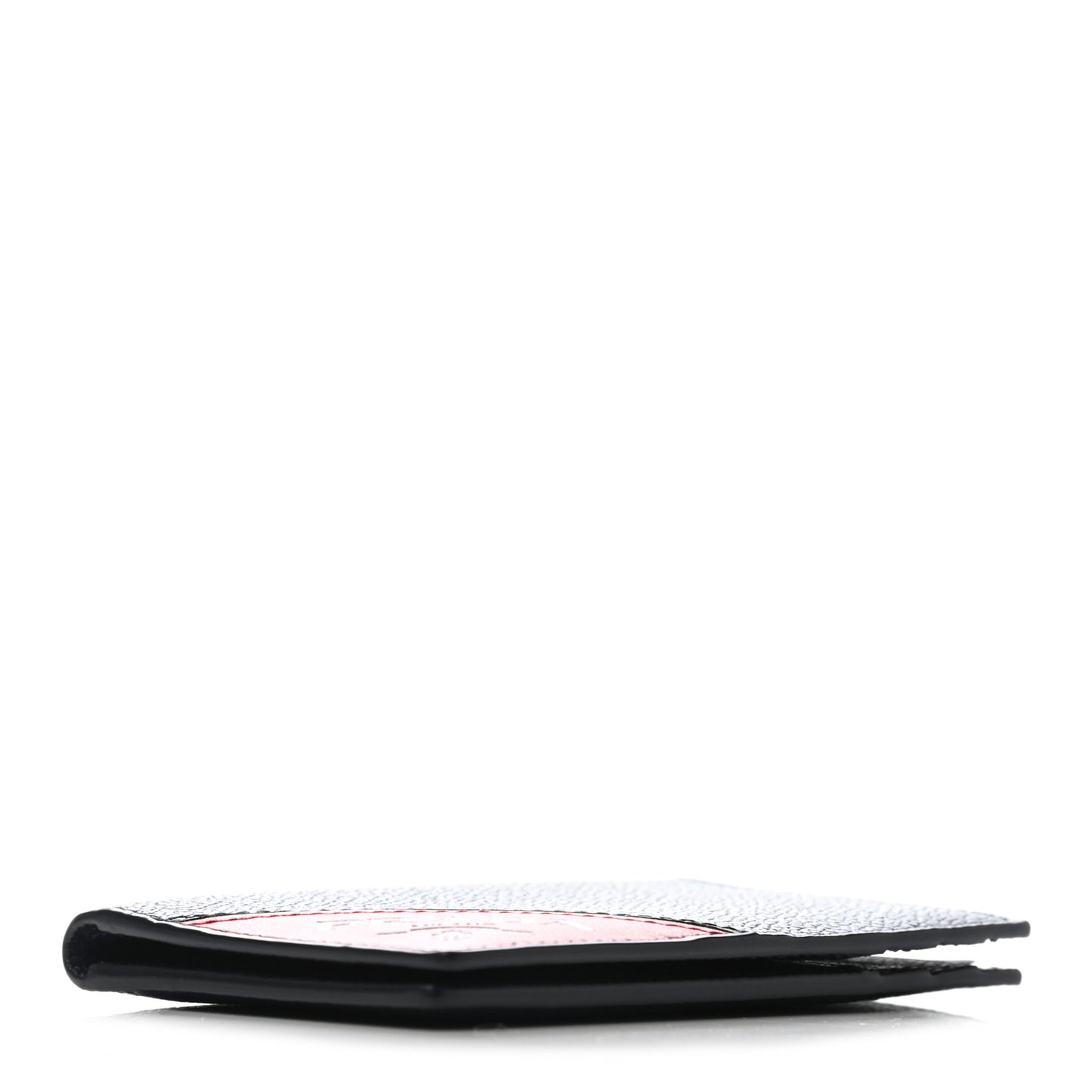 Vitello Micro Grain Card Holder Baltico Fuoco