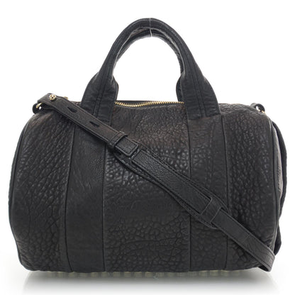 Alexander Wang Leather Rocco w Gold Hardware Black 1 of 6