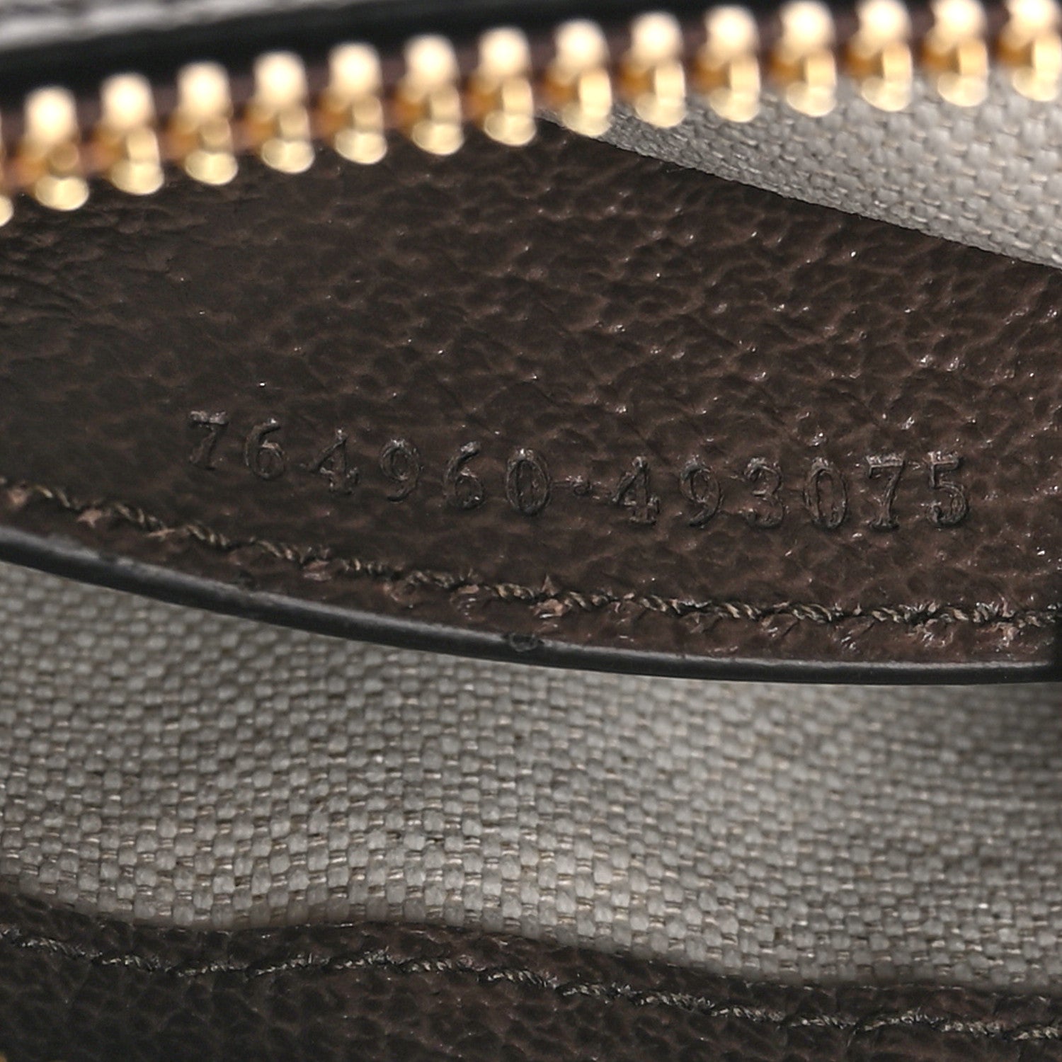Gucci GG Supreme Monogram Textured Dollar Calfskin Mini Ophidia Chain Bag Beige Ebony 7 of 10