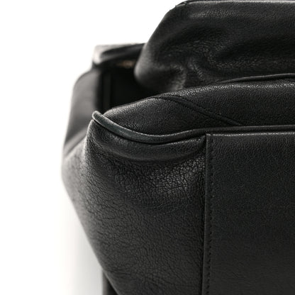 Saint Laurent Calfskin Matelasse Monogram Microstud Medium Niki Chain Satchel Black 11 of 11