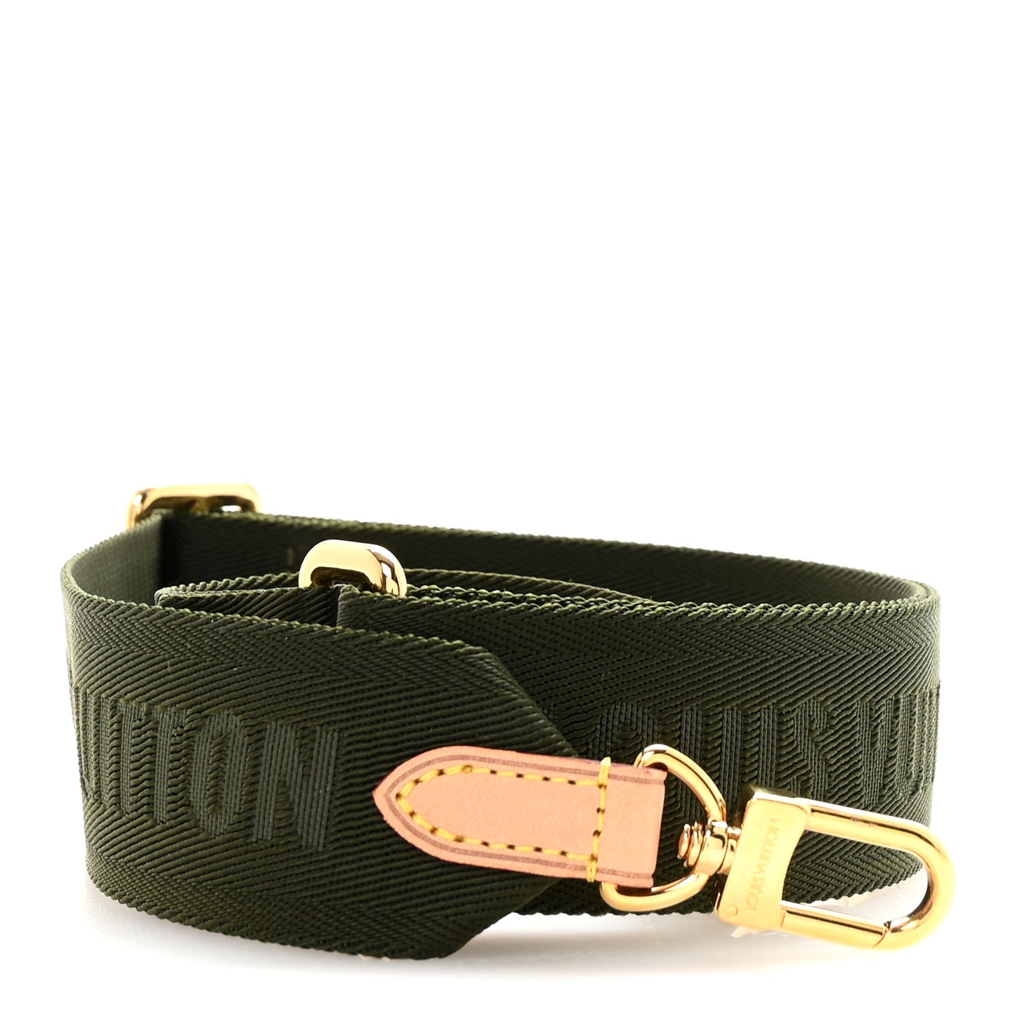 Monogram Multi Pochette Accessories Bandouliere Shoulder Strap Kaki