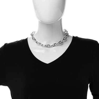 Hermes Sterling Silver GM Chaine D'Ancre Necklace 2 of 6