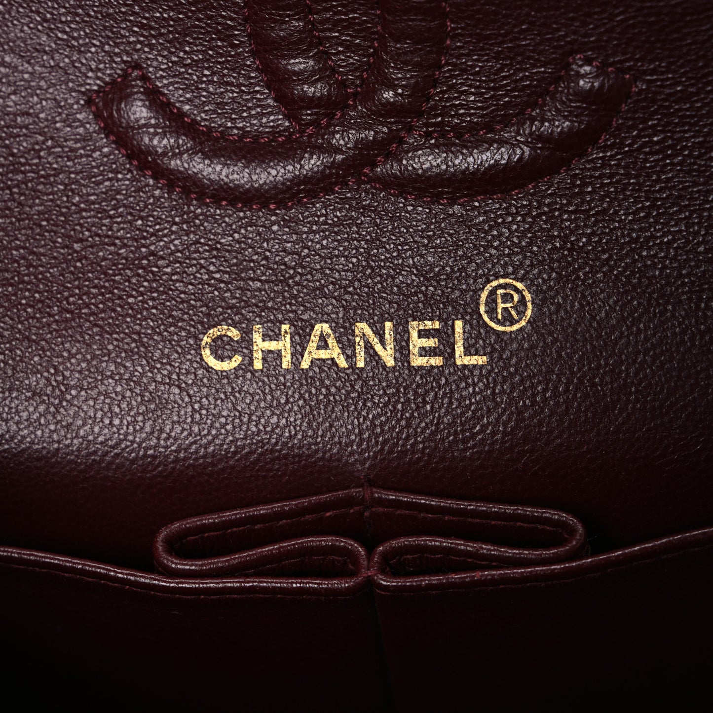 Lambskin Quilted Small Double Flap Black