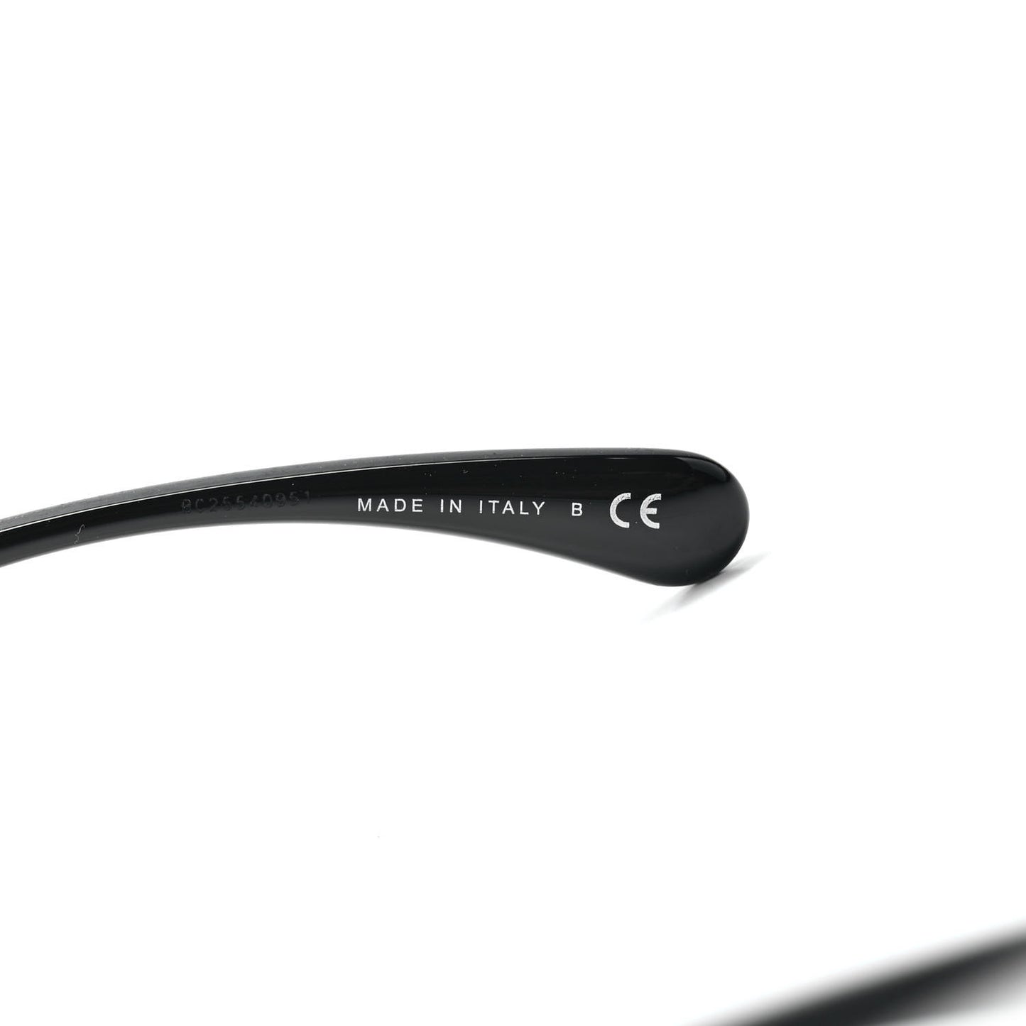 Acetate CC Rectangle Sunglasses 5430-A Black