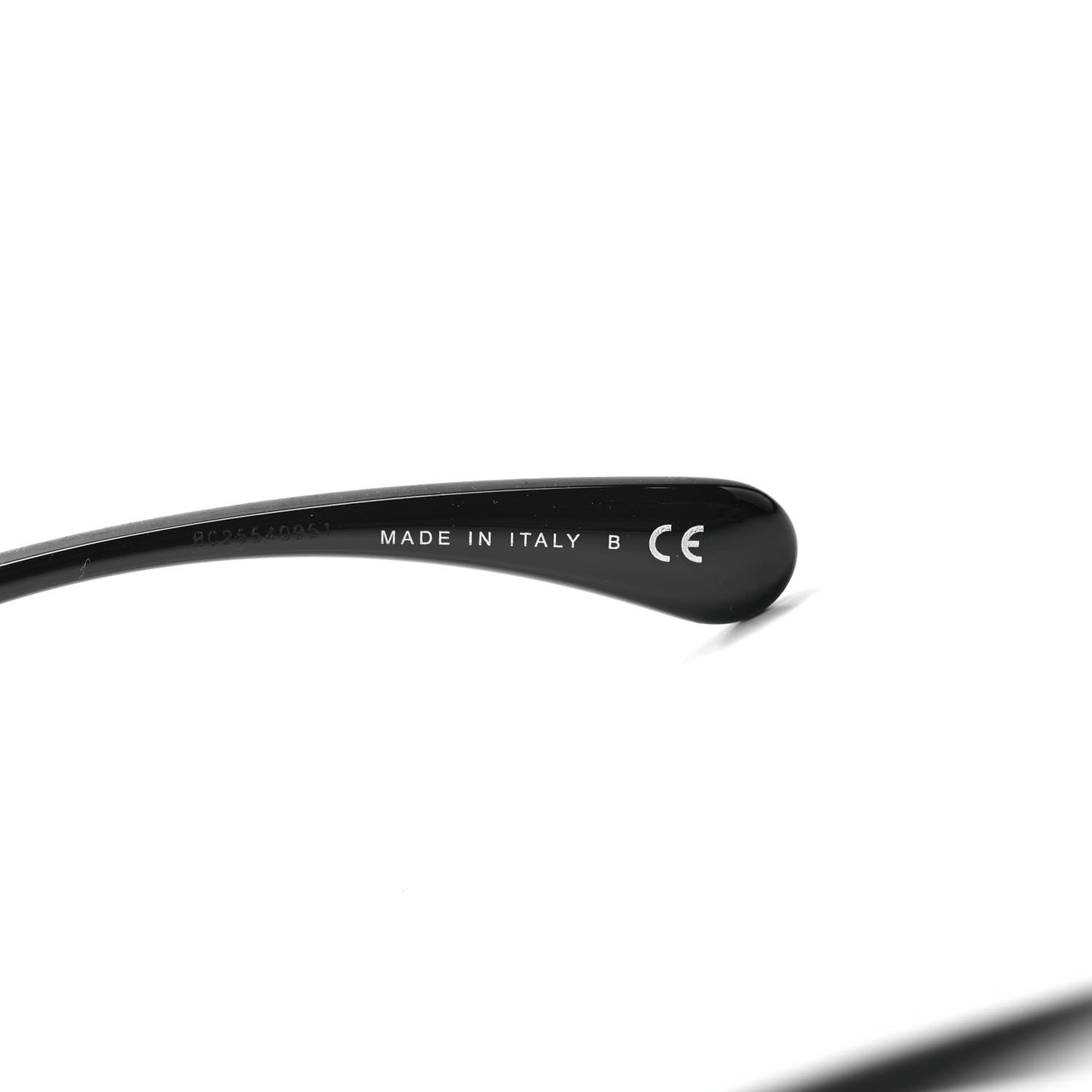 Chanel Acetate CC Rectangle Sunglasses 5430-A Black 7 of 8