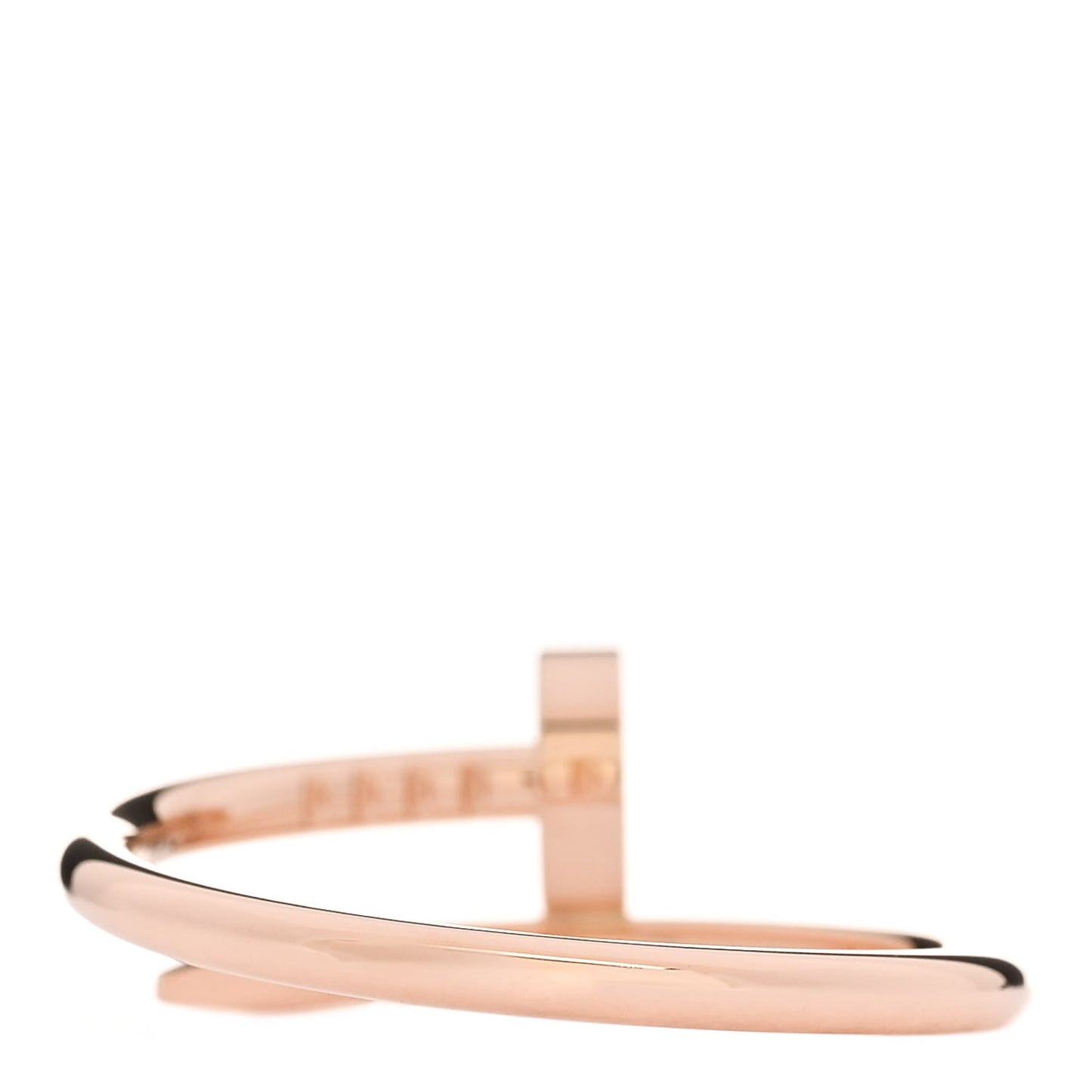18K Pink Gold Small Juste Un Clou Ring 52 6
