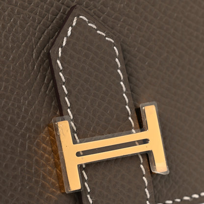Hermes Epsom Bearn Compact Wallet Etoupe 8 of 9