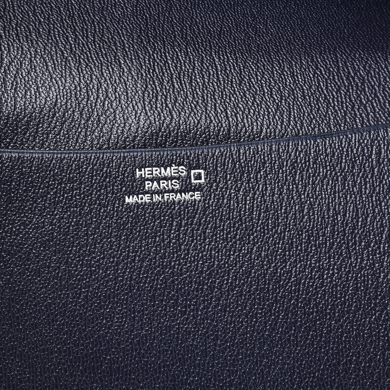 Hermes Shiny Alligator Notebook Cover Black 7 of 8