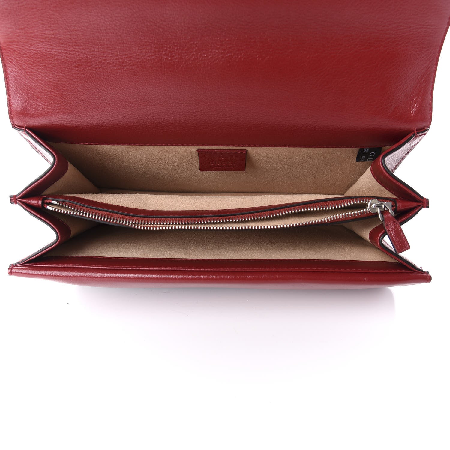 Gucci Tweed GG Monogram Small Dionysus Shoulder Bag Black White Romantic Cherry 6 of 11