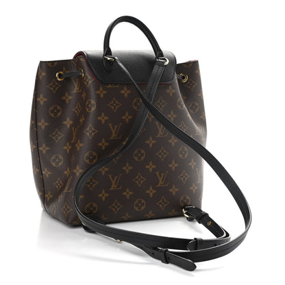 Louis Vuitton Monogram Montsouris PM Black 3 of 11