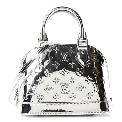 Louis Vuitton Monogram Miroir Alma BB Silver 1 of 10