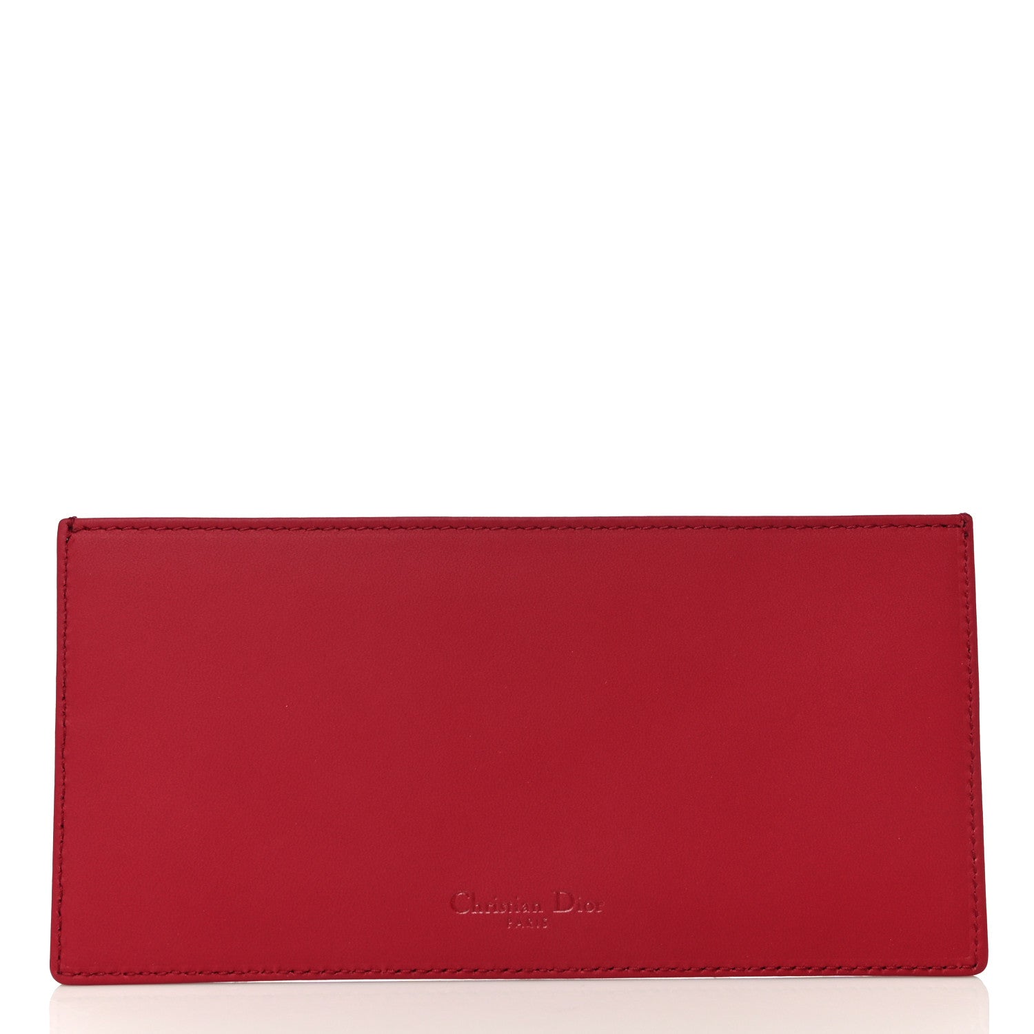 Christian Dior Ultra Matte Calfskin Cannage Lady Dior Clutch Cerise 16 of 17