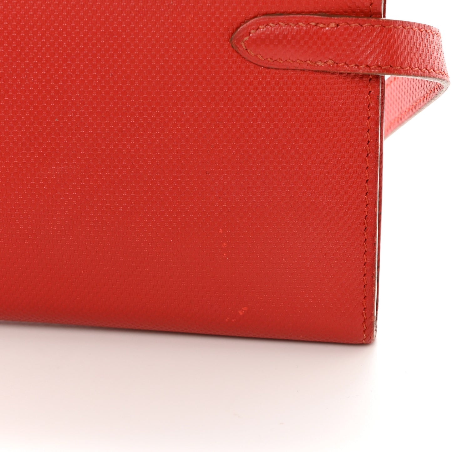 Grain d'H Kelly Longue Wallet Sanguine