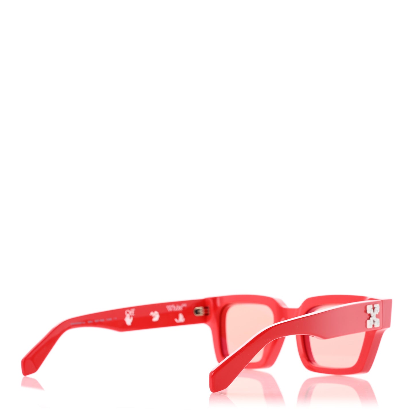 Acetate Arrows Sunglasses Red