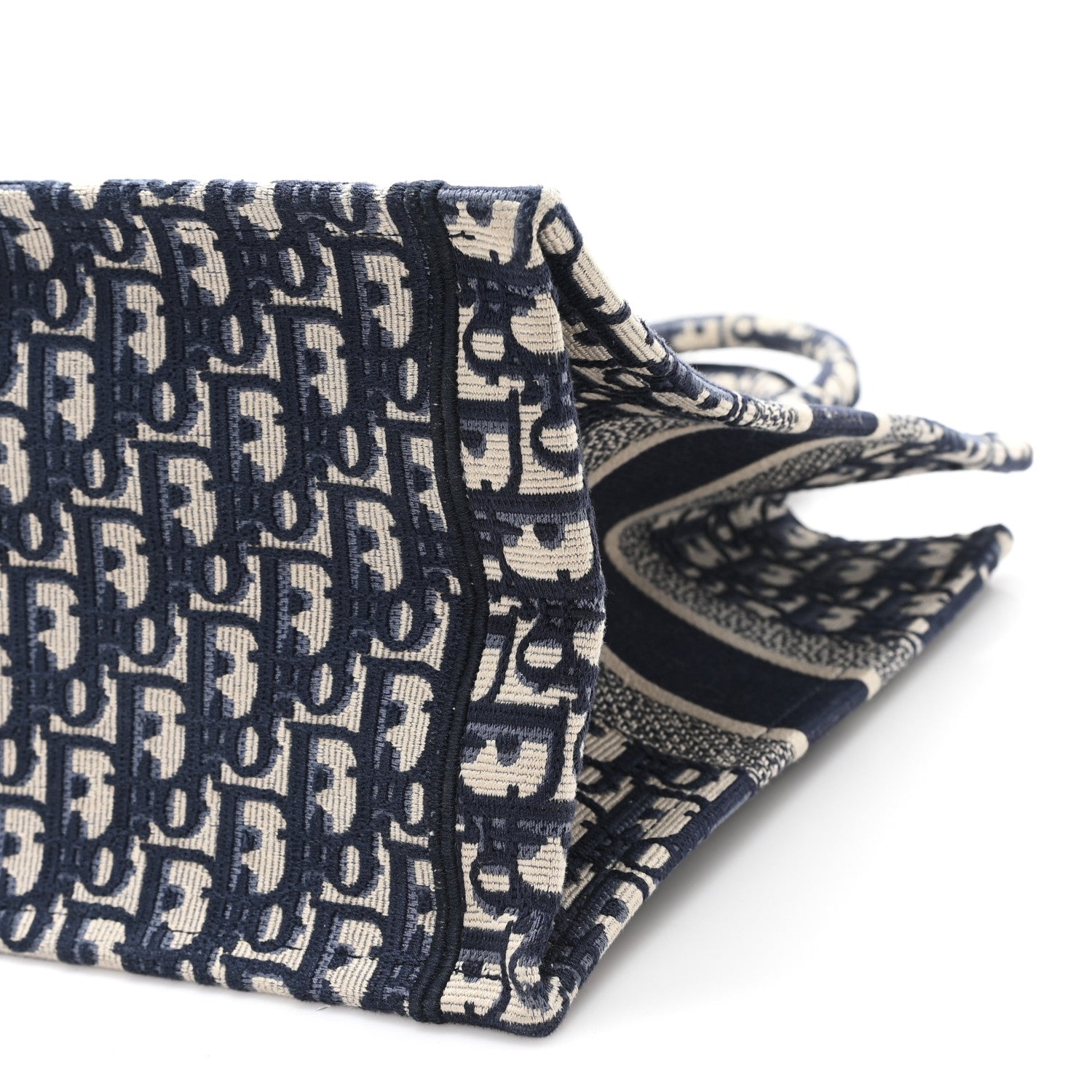 Christian Dior Oblique Medium Book Tote Blue Multicolor 10 of 10