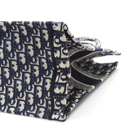Christian Dior Oblique Medium Book Tote Blue Multicolor 10 of 10