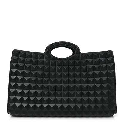 Valentino Garavani Rubber Le Troisieme Tote Black 1 of 8