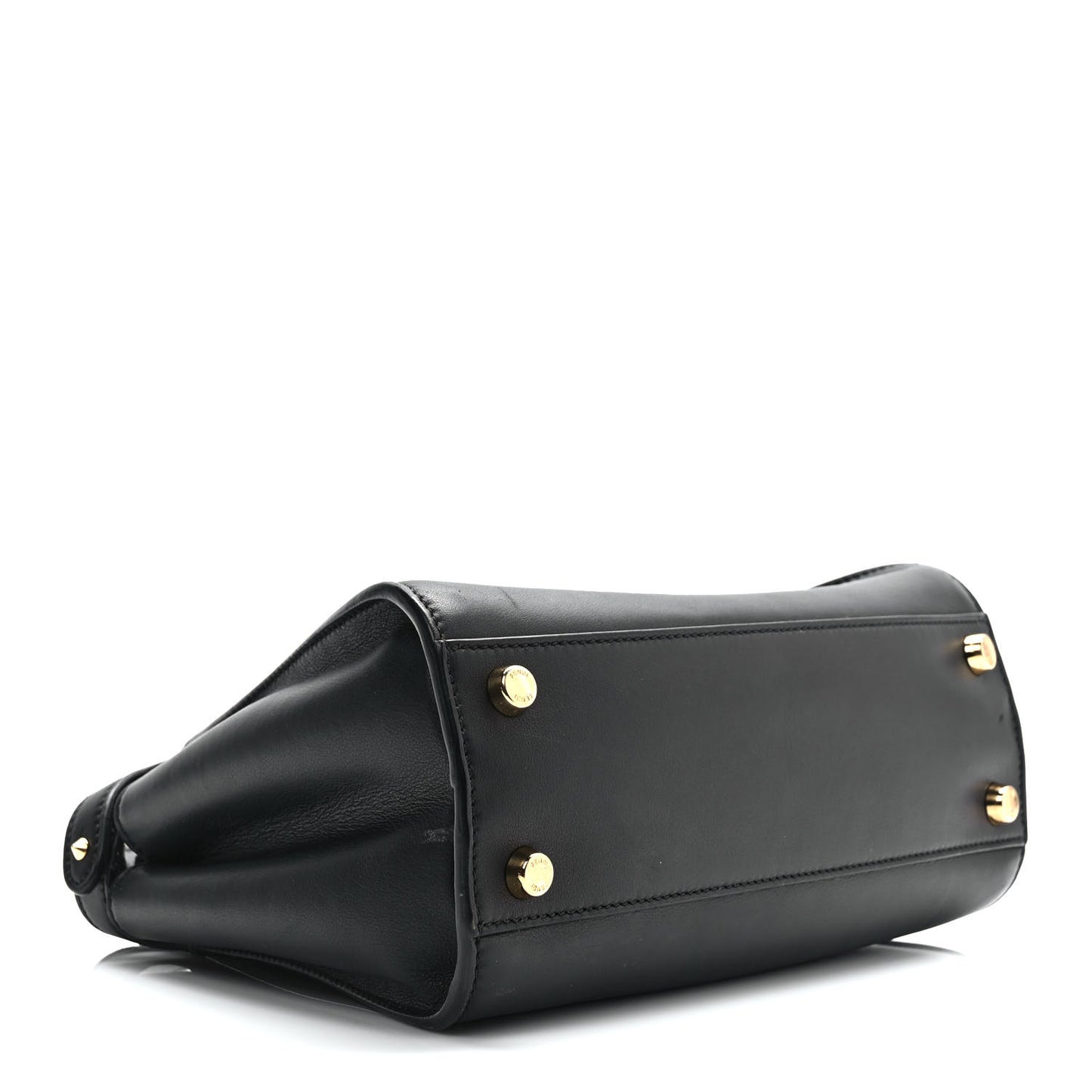 Vitello Tahiti Burro Medium Peekaboo Iconic Essentially Satchel Black Corda