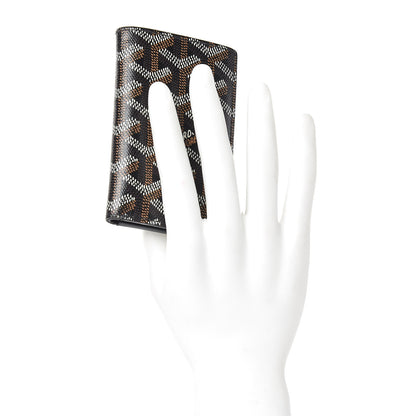 Goyard Goyardine Saint Pierre Card Holder Black 2 of 13