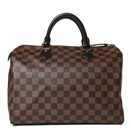 Louis Vuitton Damier Ebene Speedy 30 1 of 7