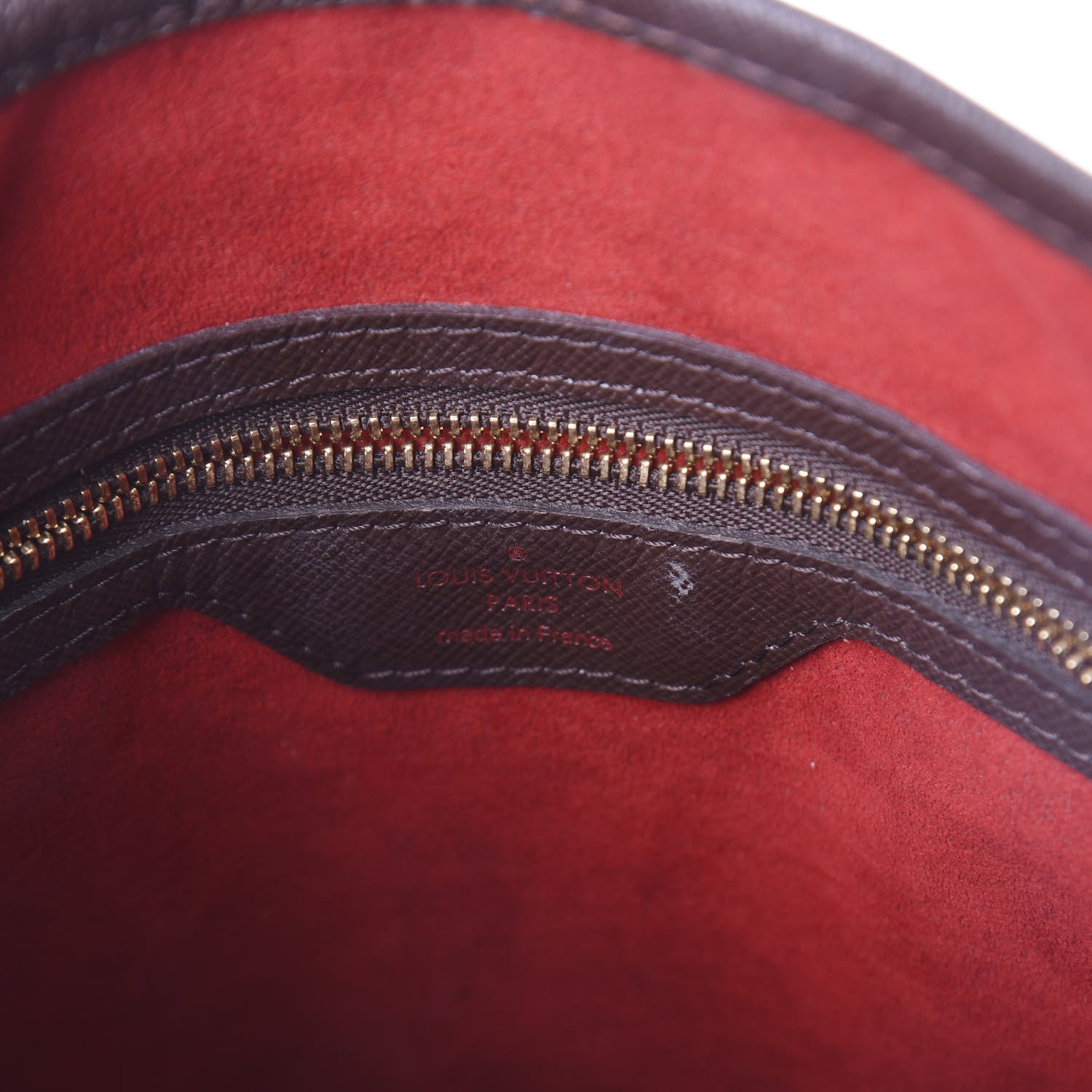 Louis Vuitton Damier Ebene Marais Bucket 23 6 of 16