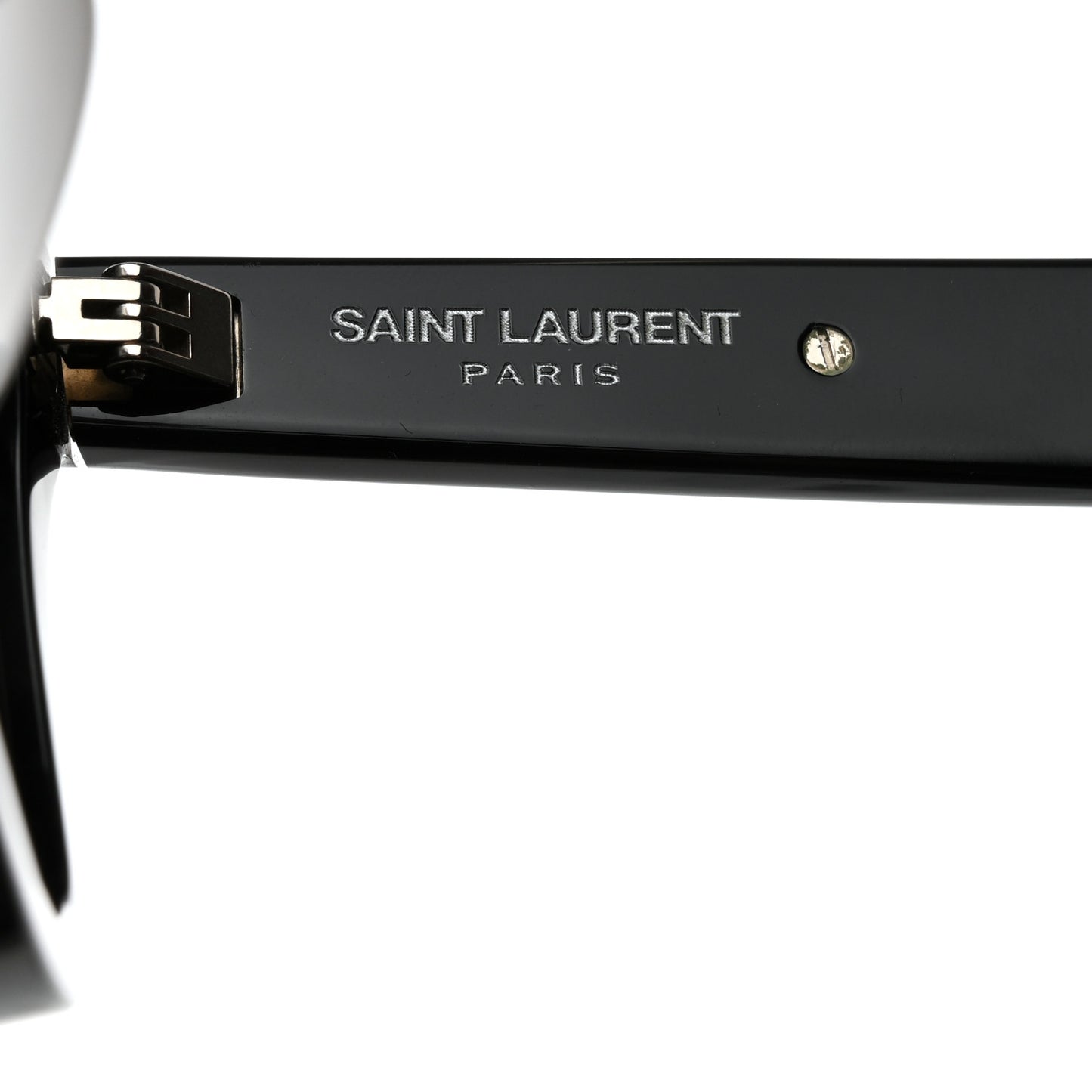 Acetate Heart Perf SL51 Sunglasses Black