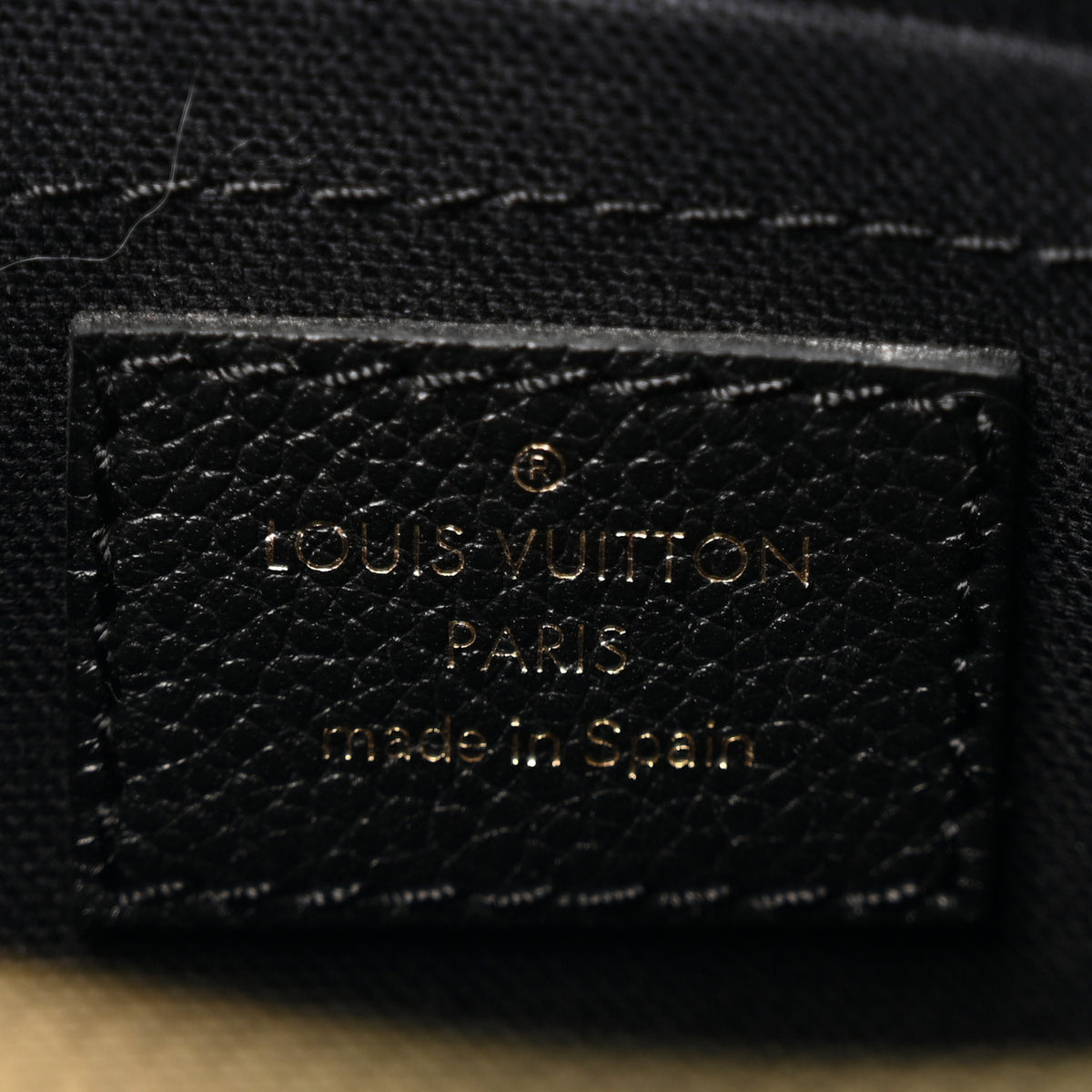 Monogram Pallas Clutch Black