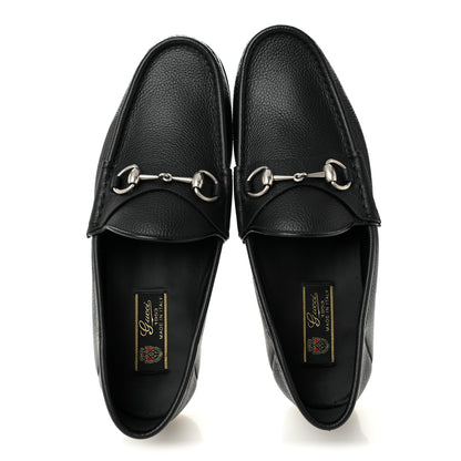 Gucci Bryanne Calfskin Mens 1953 Horsebit Loafers 10 Black 2 of 11
