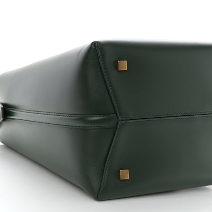 Saint Laurent Shiny Calfskin Le 37 Bucket Bag Vert Fonce 10 of 12