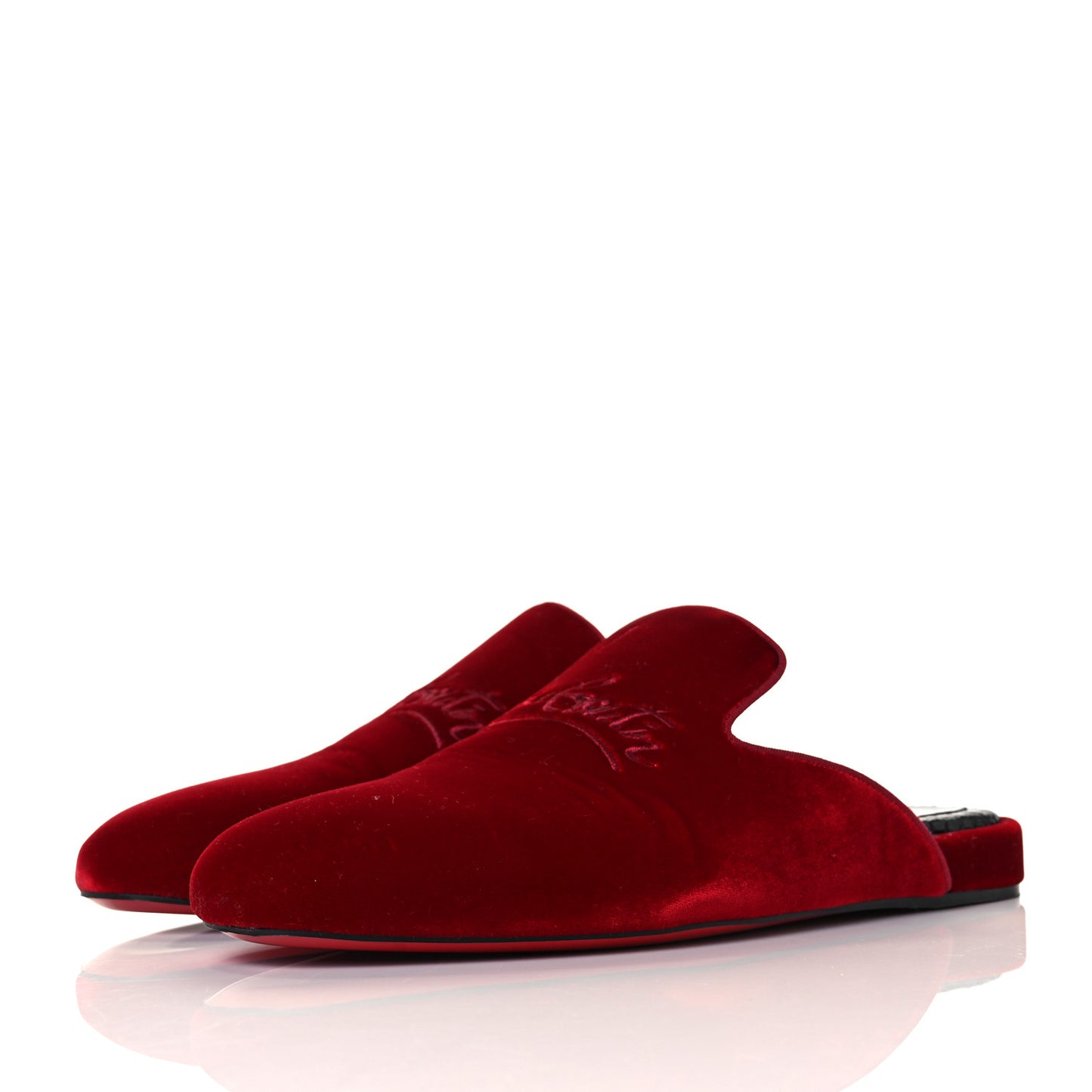 Velvet Mens Coolito Loafer Mules 41.5 Red
