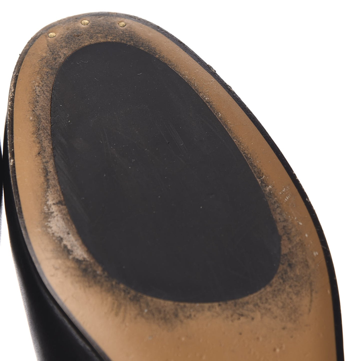 Calfskin Womens Jordaan Loafers 35.5 Black