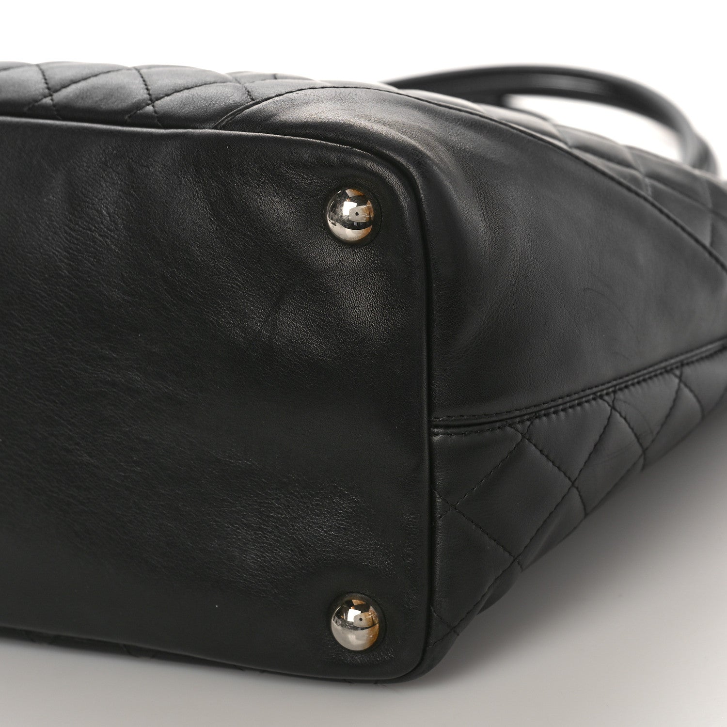 Chanel Calfskin Quilted Large Cambon Tote Black 9 of 11
