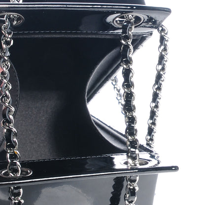 Chanel Patent Milk Carton Bag Black 6 of 9