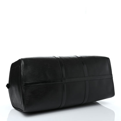 Louis Vuitton Epi Keepall 45 Black 3 of 4