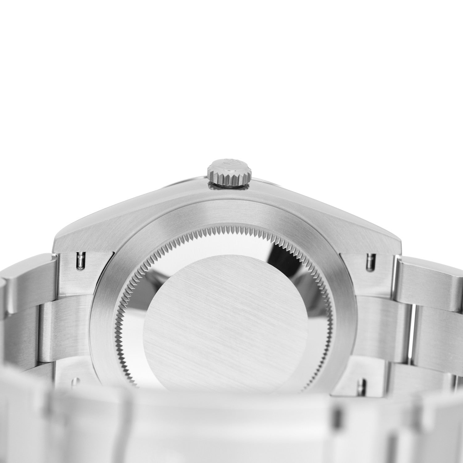 Rolex Stainless Steel 41mm Oyster Perpetual Watch Green 124300 4 of 5