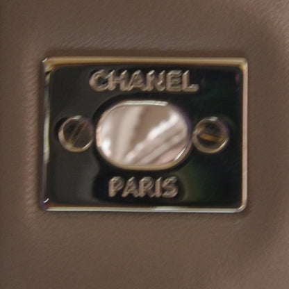 Chanel Patent Jumbo Double Flap Taupe 6 of 9