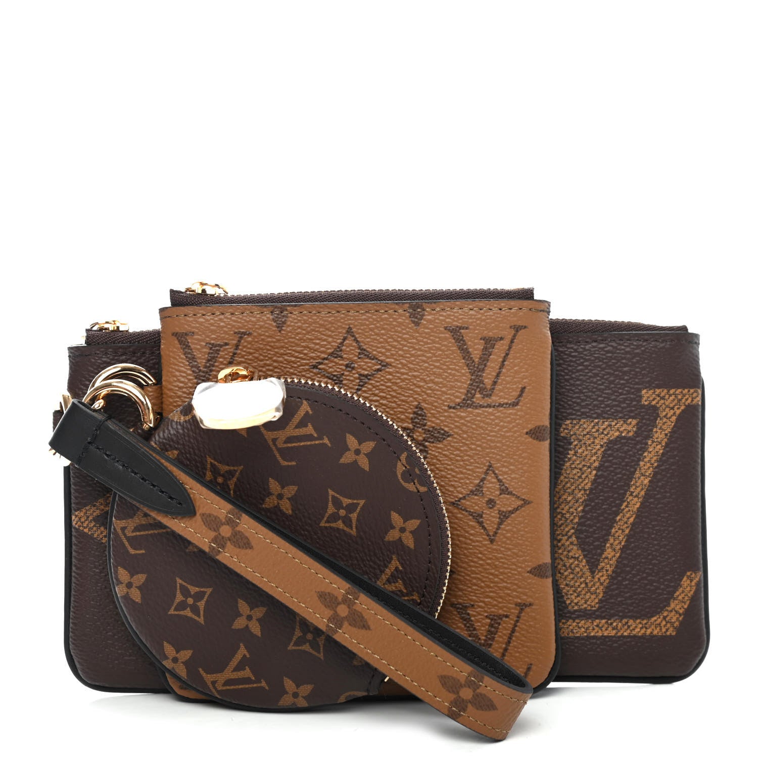 Louis Vuitton Reverse Monogram Giant Trio Pouch 1 of 4