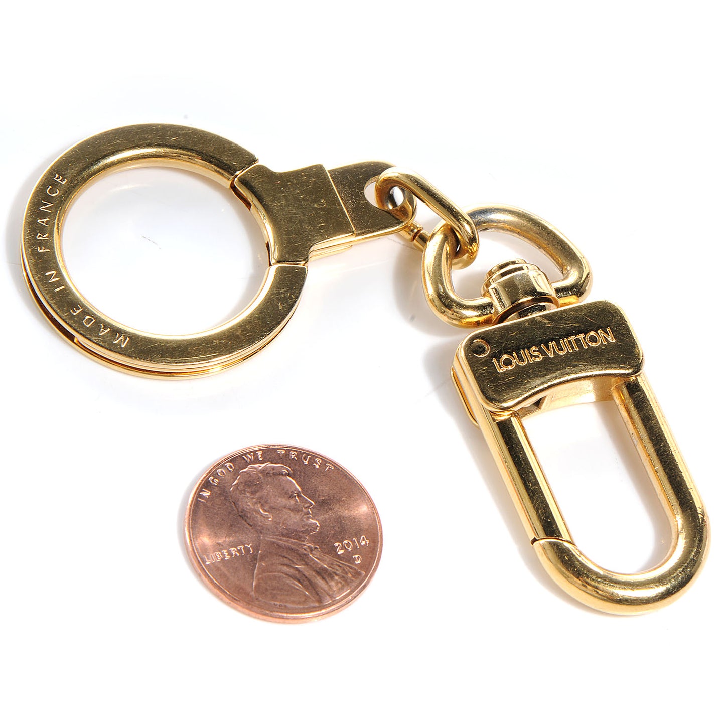 Pochette Extender Key Ring Gold