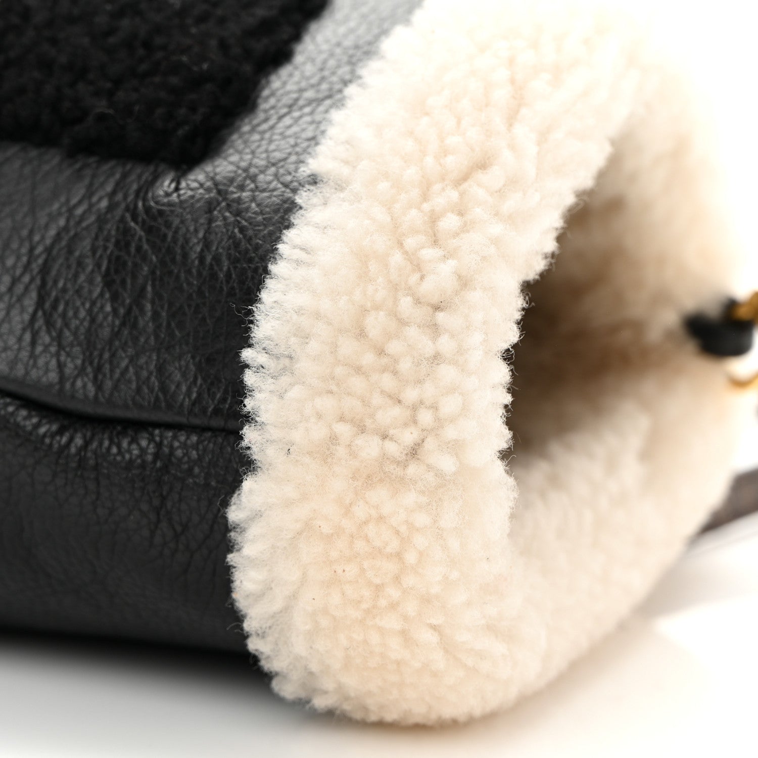 Louis Vuitton Calfskin Monogram Teddy Muffle Black 10 of 12