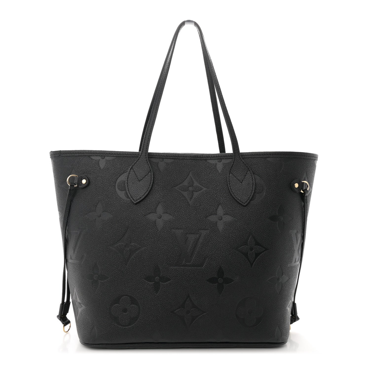 Louis Vuitton Empreinte Monogram Giant Neverfull MM Black 1 of 12