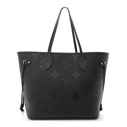 Louis Vuitton Empreinte Monogram Giant Neverfull MM Black 1 of 12